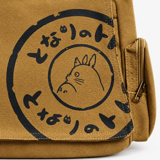 Women's Khaki Canvas Messenger Bag with Adjustable Crossbody Strap