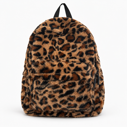 Kids Plush Leopard Backpack - Charlie