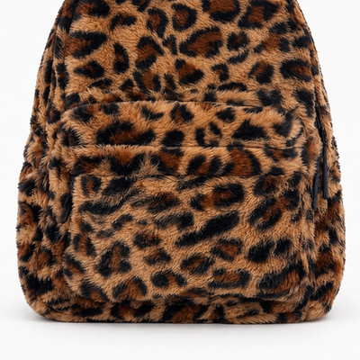Kids Plush Leopard Backpack - Charlie