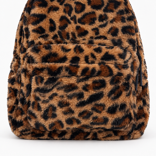 Kids Plush Leopard Backpack - Charlie