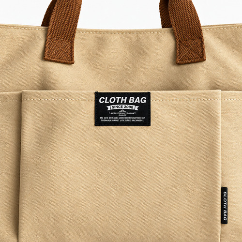 Structured Canvas Tote Bag for 15.6" Laptops - Honora