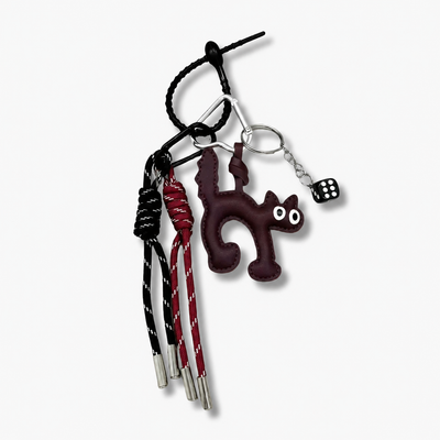 Midnight Cat Bag Charm