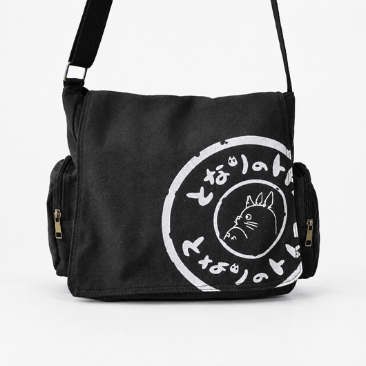 Women's Khaki Canvas Messenger Bag with Adjustable Crossbody Strap