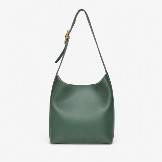 Léna Black Women's Shoulder Bag with Matching Detachable Pouch