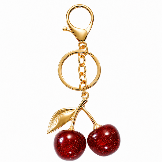 Cherry Charm Bag Accessory