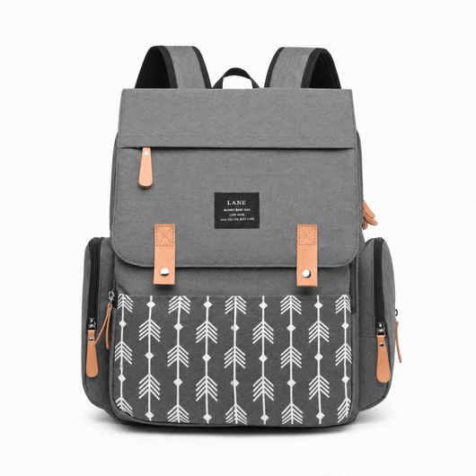 The Sunday Avenue Arrow Insulated Diaper Backpack - Aurelia