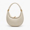 Pebbled Leather Crescent Shoulder Bag - Thomasin