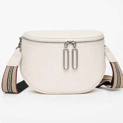 The Sunday Avenue Beige Compact Travel Waist Bag - Imogen