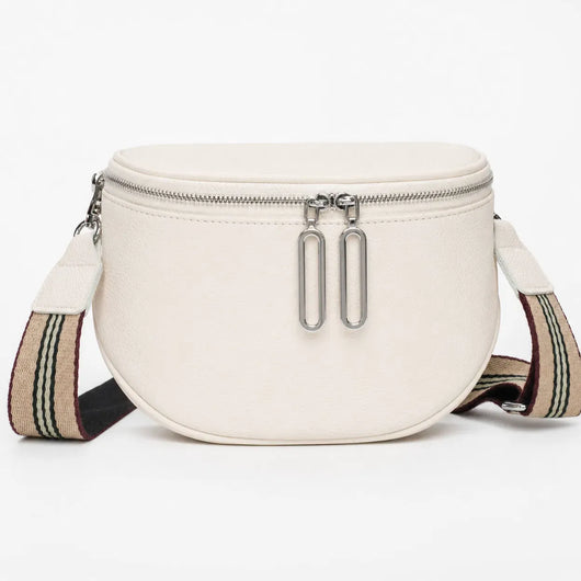The Sunday Avenue Beige Compact Travel Waist Bag - Imogen