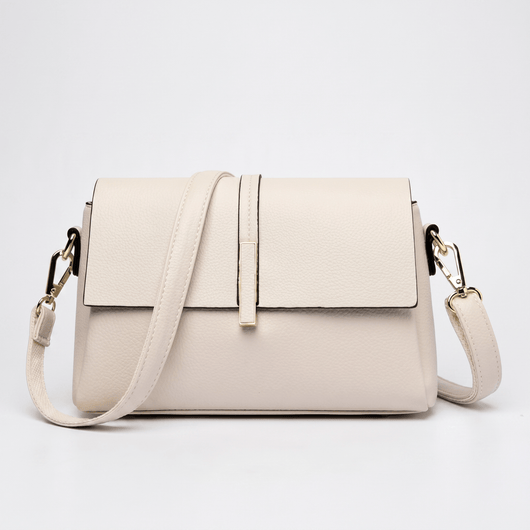 The Sunday Avenue Beige Shoulder Bag Everyday Elegance - Cecily