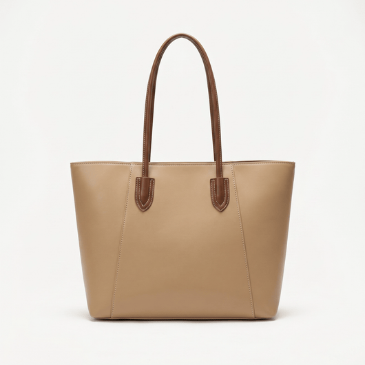 The Sunday Avenue Beige Student Backpack With Organisers - Noel