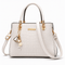 Croco Print Handbag with Detachable Shoulder Strap - Drusilla