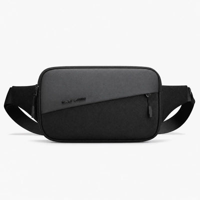 The Sunday Avenue Black Compact Active Waist Bag - Monty