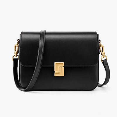 The Sunday Avenue Black Compact Everyday Handbag - Georgina