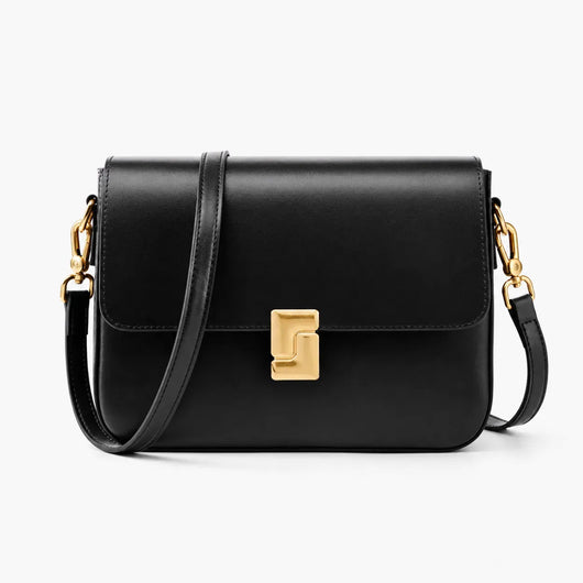 The Sunday Avenue Black Compact Everyday Handbag - Georgina