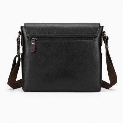 The Sunday Avenue Black Compact Urban Shoulder Bag - Finley