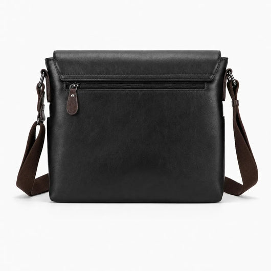 The Sunday Avenue Black Compact Urban Shoulder Bag - Finley