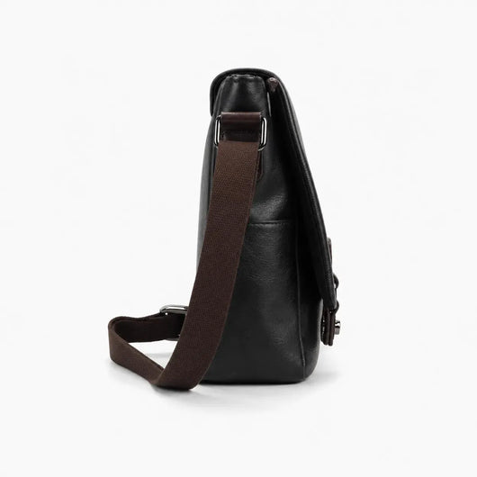 The Sunday Avenue Black Compact Urban Shoulder Bag - Finley