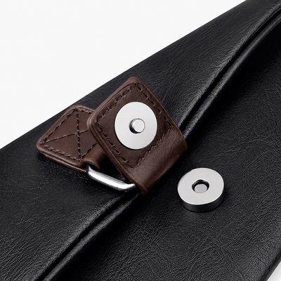 The Sunday Avenue Black Compact Urban Shoulder Bag - Finley
