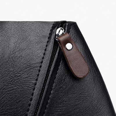 The Sunday Avenue Black Compact Urban Shoulder Bag - Finley