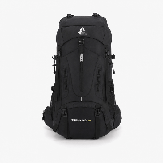 The Sunday Avenue Black Large Capacity Hiking Backpack - Miles
