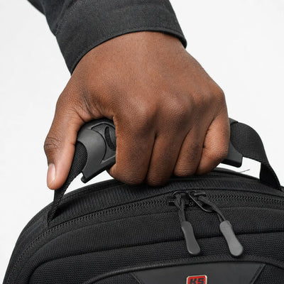 The Sunday Avenue Black Large Flight-Approved Backpack - Eden