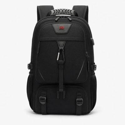 The Sunday Avenue Black Large Flight-Approved Backpack - Eden