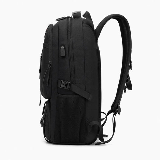 The Sunday Avenue Black Large Flight-Approved Backpack - Eden