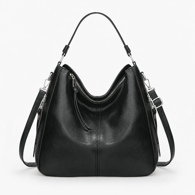 The Sunday Avenue Black Large Hobo Carryall - Arabella