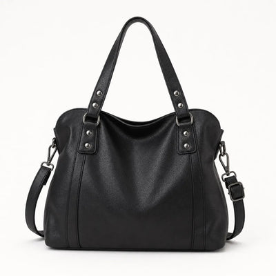 The Sunday Avenue Black Large Tote School Bag - Lavinia