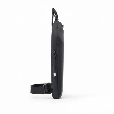 The Sunday Avenue Black Lightweight Waterproof Sling Bag - Hugo