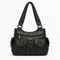 PU Leather Multi-Pocket Shoulder Bag - Jessamine