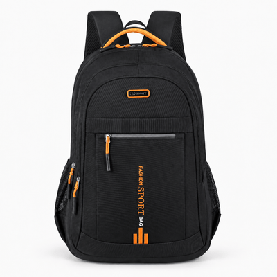 Black/Orange