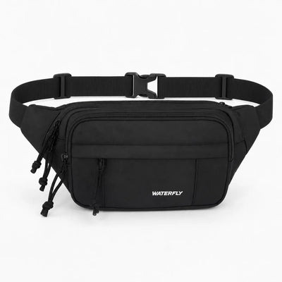 The Sunday Avenue Black Organised Everyday Bum Bag - Callum