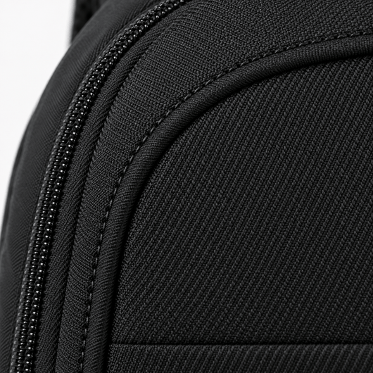 The Sunday Avenue Black Oxford Multi-Pocket Student School Backpack