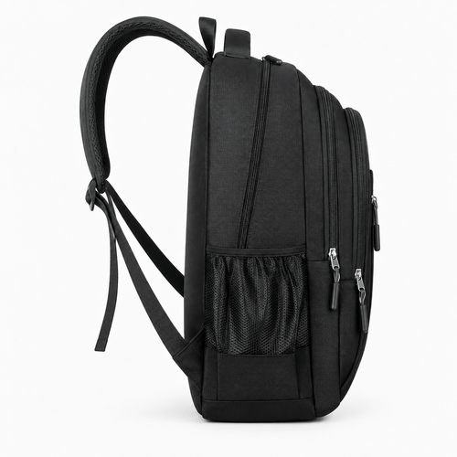 Oxford Multi-Pocket Student School Backpack - Bianca
