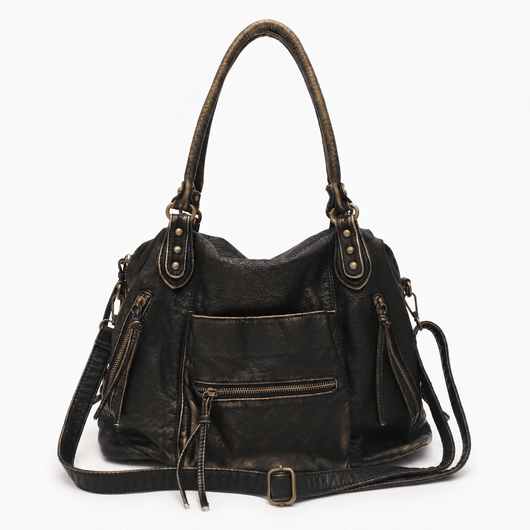 The Sunday Avenue Black School Bag Crossbody - Mercer
