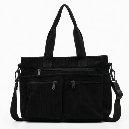The Sunday Avenue Black Shoulder Bag Everyday Comfort - Iris