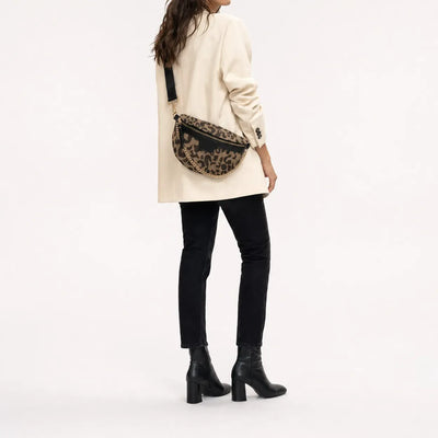 The Sunday Avenue Black Travel Bum Bag - Elspeth, handsfree ease