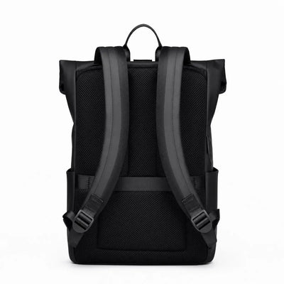 The Sunday Avenue Black Waterproof Urban Backpack - Ash