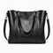Women's PU Leather Tote Bag with Detachable Shoulder Strap - Jocelyn