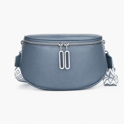 The Sunday Avenue Blue Compact Travel Waist Bag - Imogen