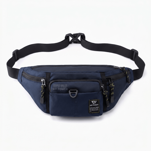 The Sunday Avenue Blue Compact Urban Waist Bag - Rupert