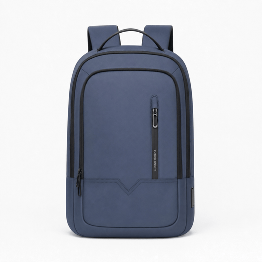 The Sunday Avenue Blue Laptop Backpack Work Travel - Umber
