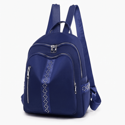 The Sunday Avenue Blue Lightweight City Backpack - Queenie