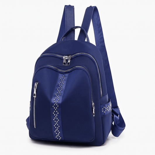 The Sunday Avenue Blue Lightweight City Backpack - Queenie