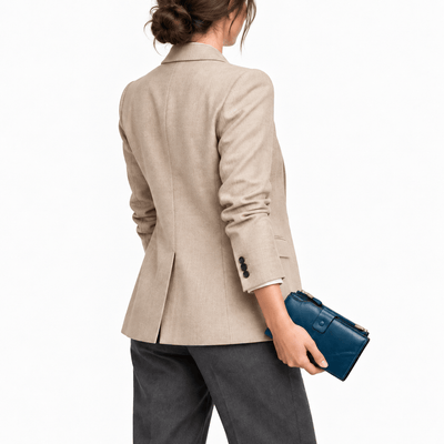 The Sunday Avenue Blue PU Leather Women's Multi-Pocket Clutch Wallet