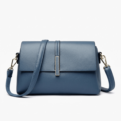 The Sunday Avenue Blue Shoulder Bag Everyday Elegance - Cecily