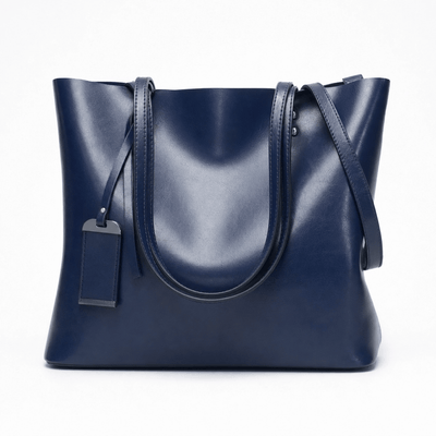 The Sunday Avenue Blue Sleek Urban Tote - Josephine