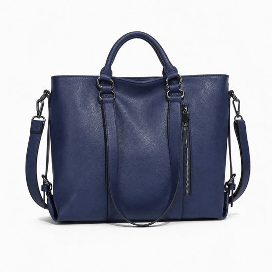 The Sunday Avenue Blue Spacious Daily Tote - Hester for Effortless Days
